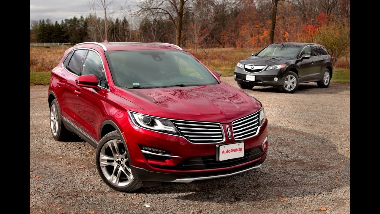 2015 Lincoln MKC vs 2015 Acura RDX