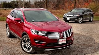2015 Lincoln MKC vs 2015 Acura RDX