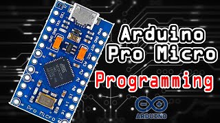 Getting started with the Pro Micro Arduino Board Leonardo || How To Program The Pro Micro atmega32u4