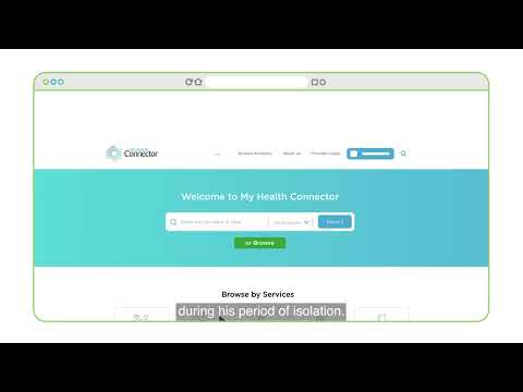 Isolating at home due to COVID-19? My Health Connector can help