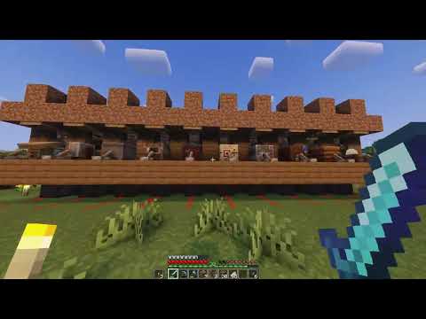Minecraft Let’s Play Ep. 181 – Expanding the Villager Trading Hall!
