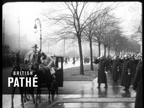 Les Ex-Souverains D'autriche En Exil Aka Sarajevo.Seu Imperador Franz Joseph (1913)