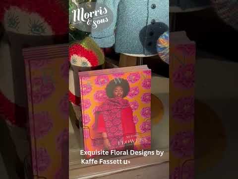 Say it with Flowers Felted Tweed Patterns by Kaffe Fassett #shorts