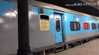preview picture of video 'Secunderabad to Kurnool Tungabhadra Express with New LHB coaches Leaving to Yard || Indian Railways'