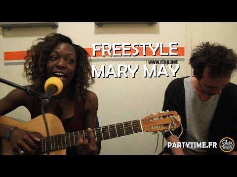 MARY MAY - Freestyle at Party Time Radio Show - 13 AVRIL 2014