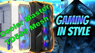 High Airflow, ARGB Fans, Unique Design - TD500 Mesh