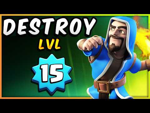 BEST DECK to DESTROY HIGHER LEVEL CARDS! — Clash Royale