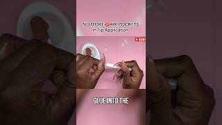 Long-Lasting Nail Tips😲Master the Glue Application!