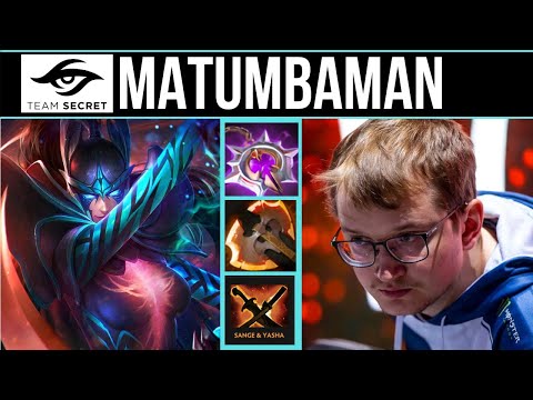 SECRET.MATUMBAMAN PHANTOM ASSASSIN WITH NULIFIER - DOTA2 7.29 GAMEPLAY