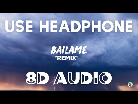 Nacho, Yandel, Bad Bunny - Báilame Remix (8D AUDIO)