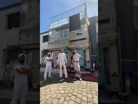 Ein Tag auf der Baustelle als Maler #1