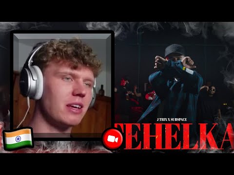 FIRST REACTION TO Tehelka - J Trix X SubSpace (Official Music Video) | Indian Music Reaction