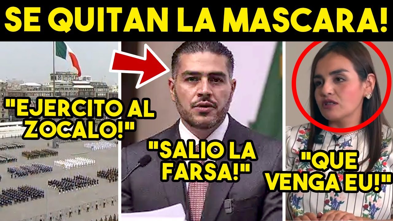 MOMENTO IMPACTANTE! HARFUCH LOS ACABA. VIUDA CARLOS MANZO SIN PALABRAS. EJERCITO EN ZOCALO. HOY