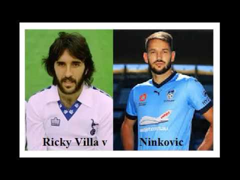 Ricky Villa 1981 v Milos Ninkovic 2018