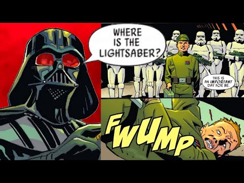 When an Imperial Officer Lost Darth Vader's Lightsaber(Canon) - Star Wars Comics Explained