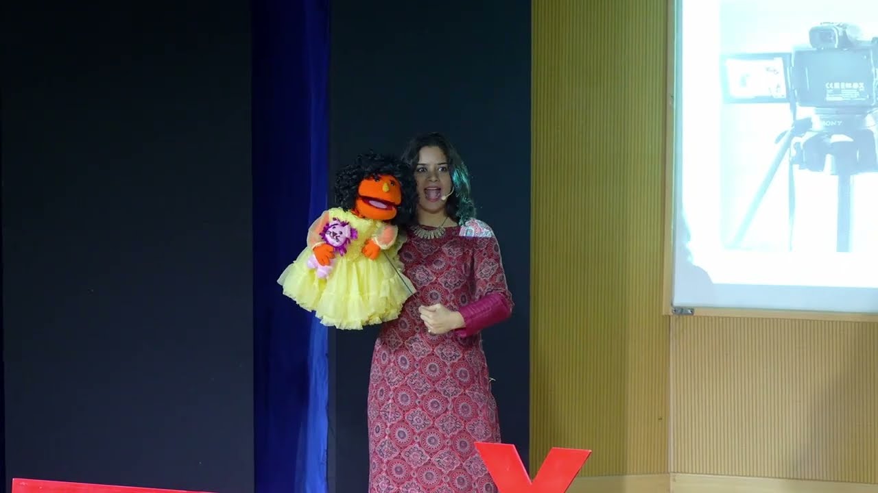 Puppetry – The Art of Happiness | Sangya Ojha | TEDxAshokaRoad