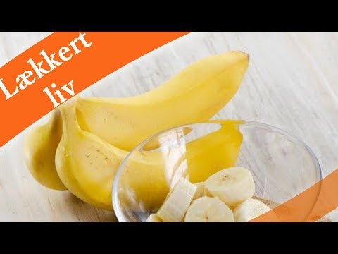 Prøv bananmos med honning for at lindre hoste og forkølelse