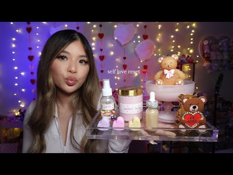ASMR Valentine’s Self-Love Spa 💗 | Personal Attention, Affirmations & Layered Sounds