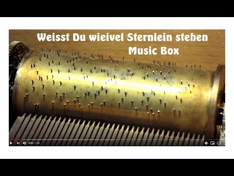 🌸Music Box🌸Weisst Du wieviel Sternlein &Treu & Redlichkeit  #Lullaby #Spieluhr #Baby   #Schlaflied