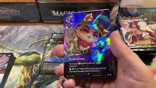 RiftBound League Of Legends Origins Booster Box Opening / Unboxing Huge Hit! Overnumber! Over Number