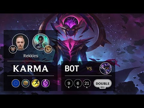 Karma Bot vs Veigar - EUW Challenger Patch 9.13