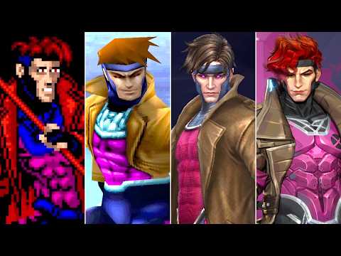 The Evolution of Gambit in Marvel Games (1992 - 2026)