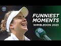 THE FUNNIEST MOMENTS OF WIMBLEDON 2023 ?