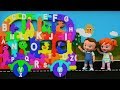 Alphabet ABC Song For Children Little Baby Boy Girl Fun Play Learning ABCD Bus Toy Set 3D Kids