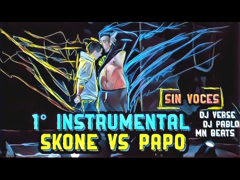 🔥Skone vs Papo instrumental (sin voces) + Link descarga