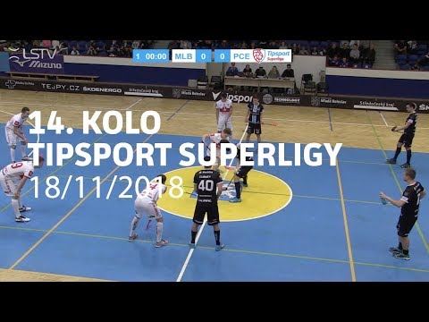 14. KOLO TIPSPORT SUPERLIGY: Technology Florbal MB - Sokol Pardubice 13:4