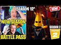 Streamers *FIRST TIME* Reacting to *NEW* Fortnite Chapter 2 - Season 2 (SEASON 12)!!