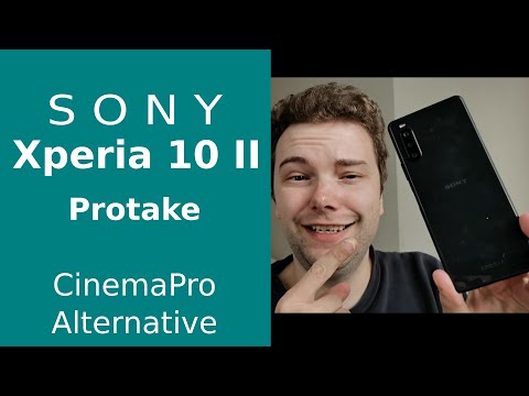 Xperia 10 II - Protake CinemaPro Alternative