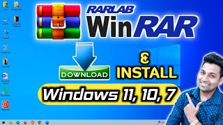 how to Install WinRAR on windows 10 || winrar latest version 2023 (HINDI) spdtechub