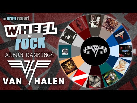 Wheel of Rock - Van Halen (Albums Tier List) #ranking