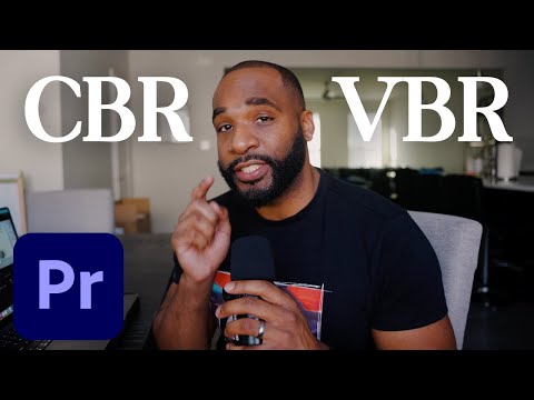 The Best Bitrate Export Settings In Premiere Pro | CBR VS VBR Pass