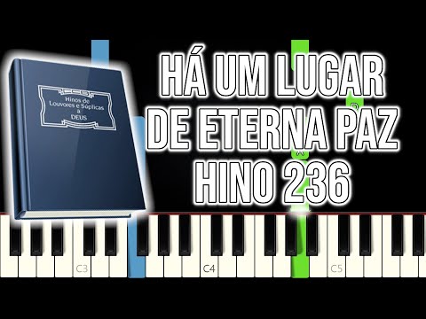 Hino CCB 236 - Há Um Lugar De Eterna Paz | VERSÃO FÁCIL | Piano e Teclado Tutorial