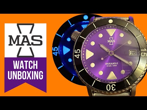 MAS Irukandji Diver Watch Unboxing- [2020]