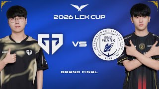 GENG vs BFX, DAVID CONTRE GOLIATH (LCK Cup 2026) 