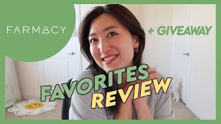 🎁 GIVEAWAY 🎁 FARMACY BEAUTY FAVORITES: QUICK REVIEWS | Crystall Cho