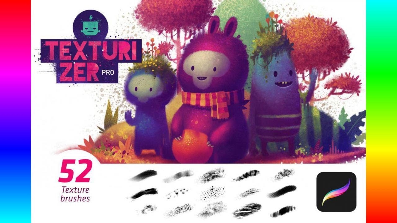 Procreate Brush Set: Texturizer Pro - Procreate Brushes