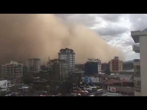 UPEPO AINA YA KIMBUNGA YABEBA MALI  YANAYOZIDI  MILIONI MOJA MJINI NAIROBI