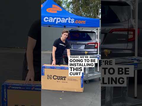 #HondaPilot Tow Hitch Installation! 🚗🏕️ | @curtmfg #Shorts