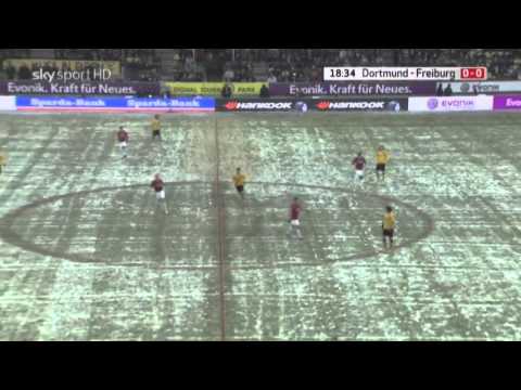 Lucas Barrios sein 100 Jahre Tor gegen Freiburg