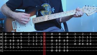 John Frusciante - The Past Recedes (lesson w/ Play Along Tab)