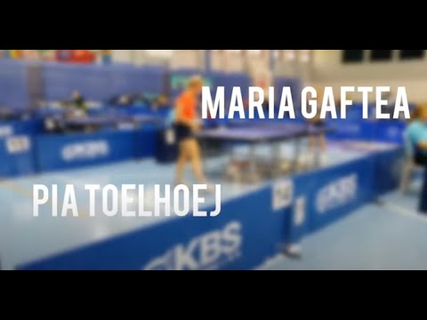 Adana 2023 - WS 50 Womens Final - Pia Toelhoej ( DEN ) vs Maria Gaftea (ROM)