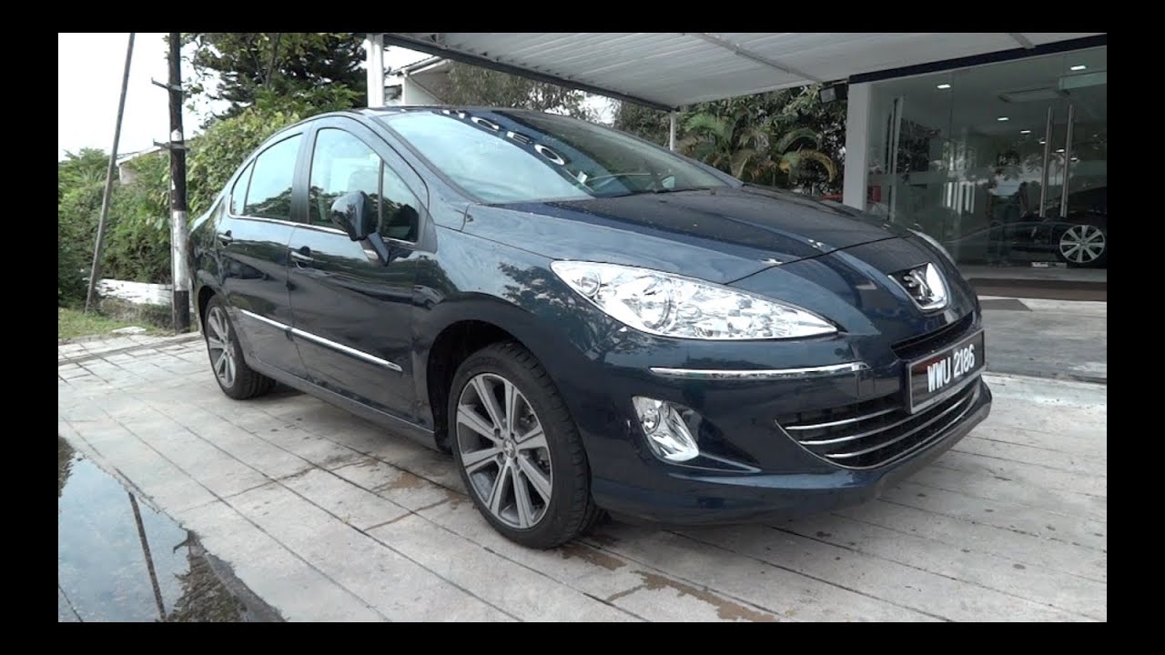 2012 Peugeot 408 Turbo Start-Up and Full Vehicle Tour