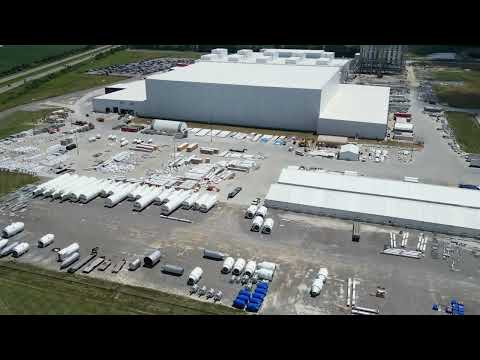 South Afton - Purina fly over on June 24, 2024