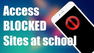 Access BLOCKED Websites on School Wi-Fi | iPhone, iPad iOS 8.4.1