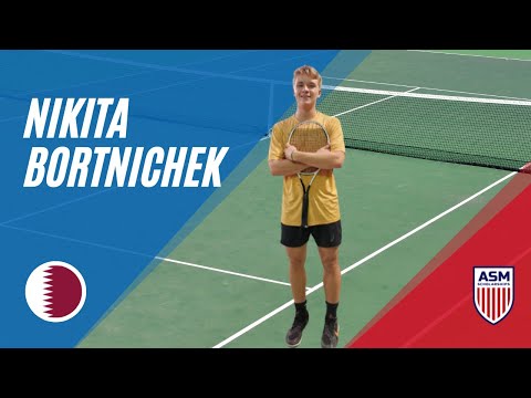 Nikita Bortnichek | Tennis Recruiting | ASM Scholarships