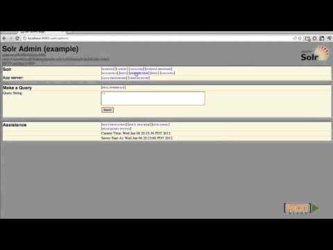 Getting Started with Apache Solr Search Server Tutorial Solr Admin | packtpub com